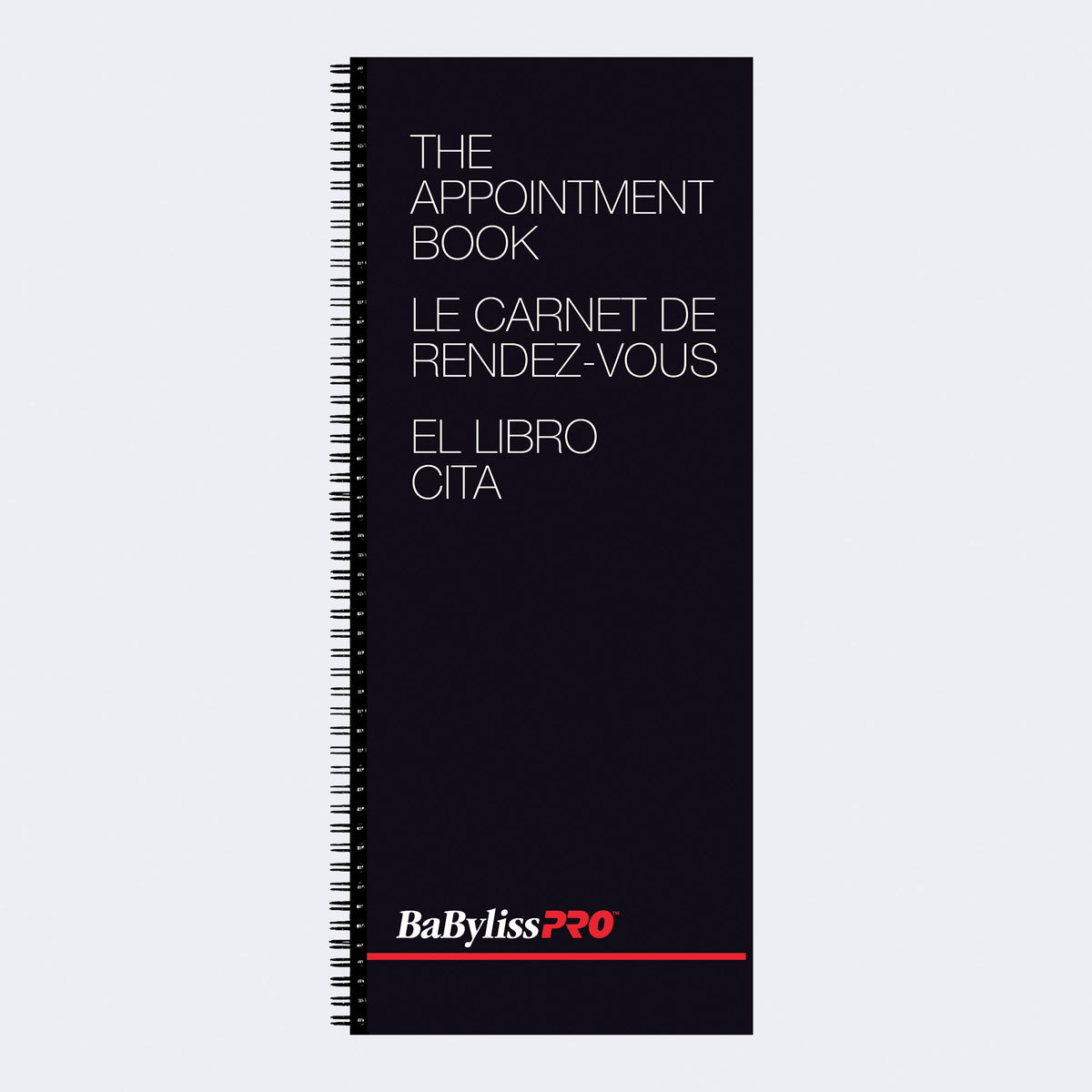 BaBylissPRO Appointment Book 2 Columns — CLIPRONS
