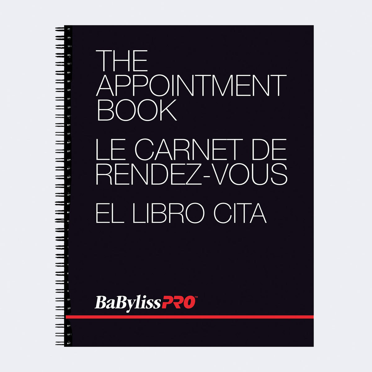 BaBylissPRO Appointment Book 4 Columns — CLIPRONS