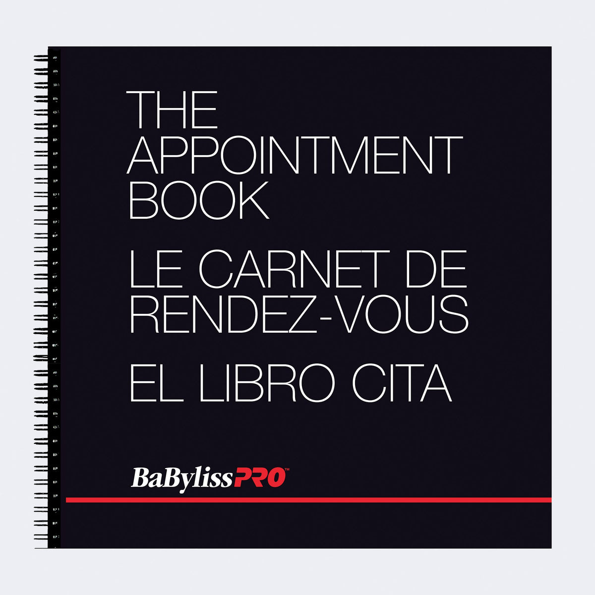 BaBylissPRO Appointment Book 6 Columns — CLIPRONS