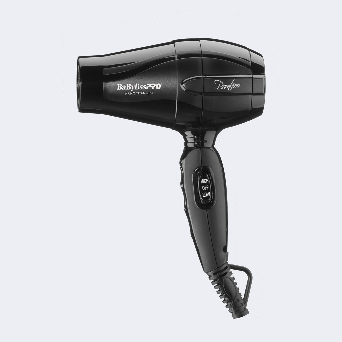 BaBylissPRO Nano-Titanium Bambino Travel Hairdryer — CLIPRONS