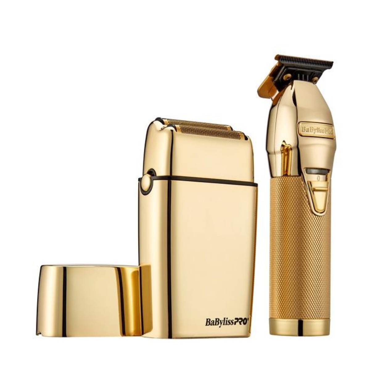 BaBylissPRO GoldFX+ Lithium Trimmer and Double Foil Shaver Prepack — CLIPRONS
