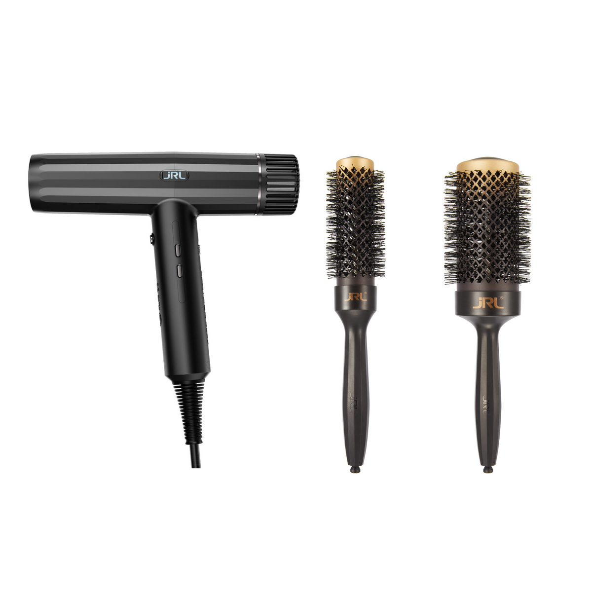JRL Forte Pro Dryer with Free Round Brushes — CLIPRONS