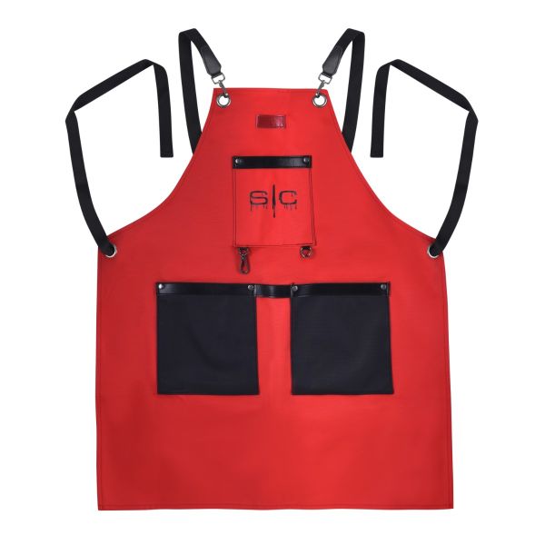 StyleCraft Red and Black Apron — CLIPRONS