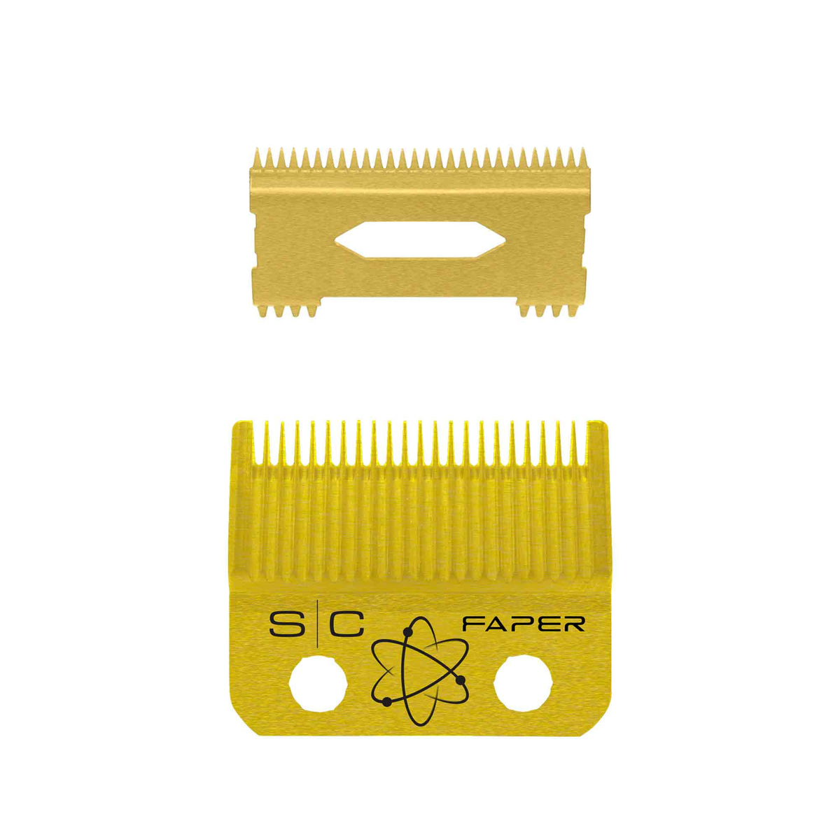 StyleCraft Fixed Gold Titanium Faper Blade with Gold Titanium Slim — CLIPRONS