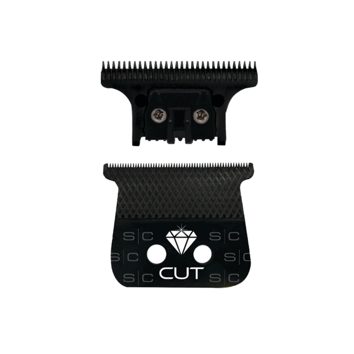 StyleCraft Fixed Trimmer Black Diamond Cut Blade with Black Diamond — CLIPRONS