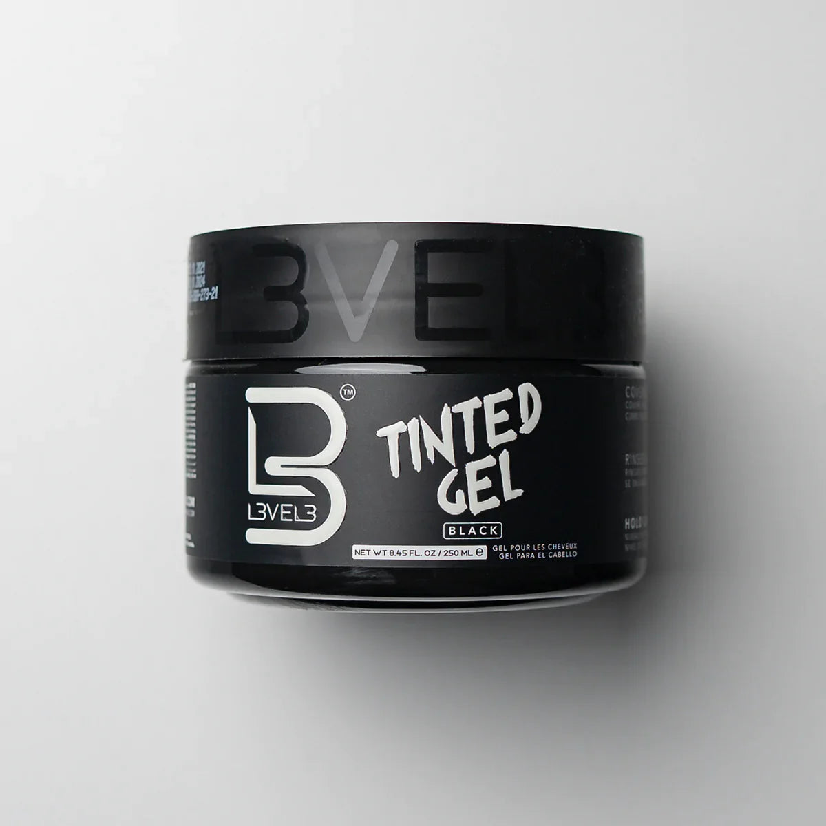 L3VEL3 Tinted Hair Gel - Black Colour 250 ml — CLIPRONS