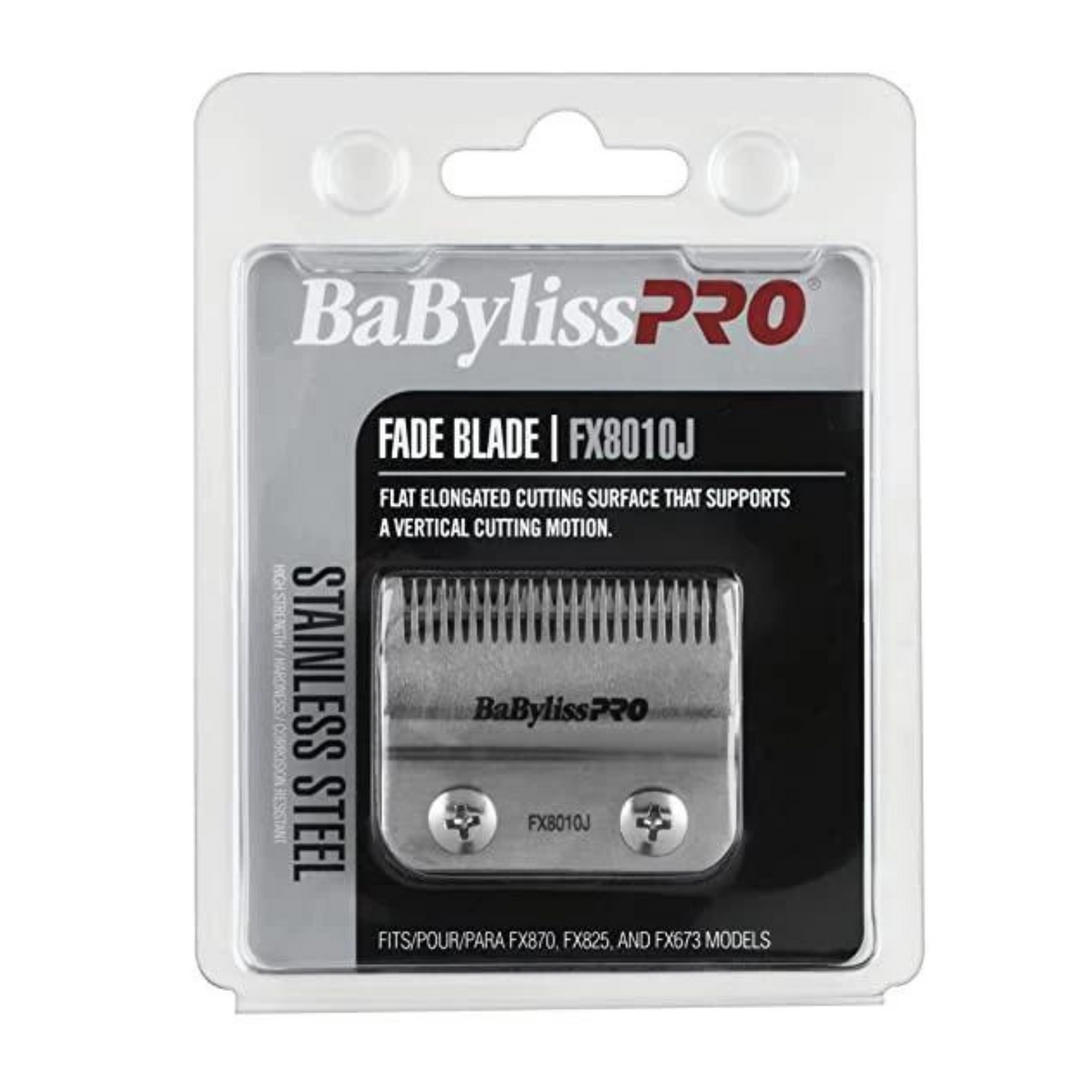 BaBylissPRO High-Carbon Stainless Steel Replacement Fade Blade — CLIPRONS