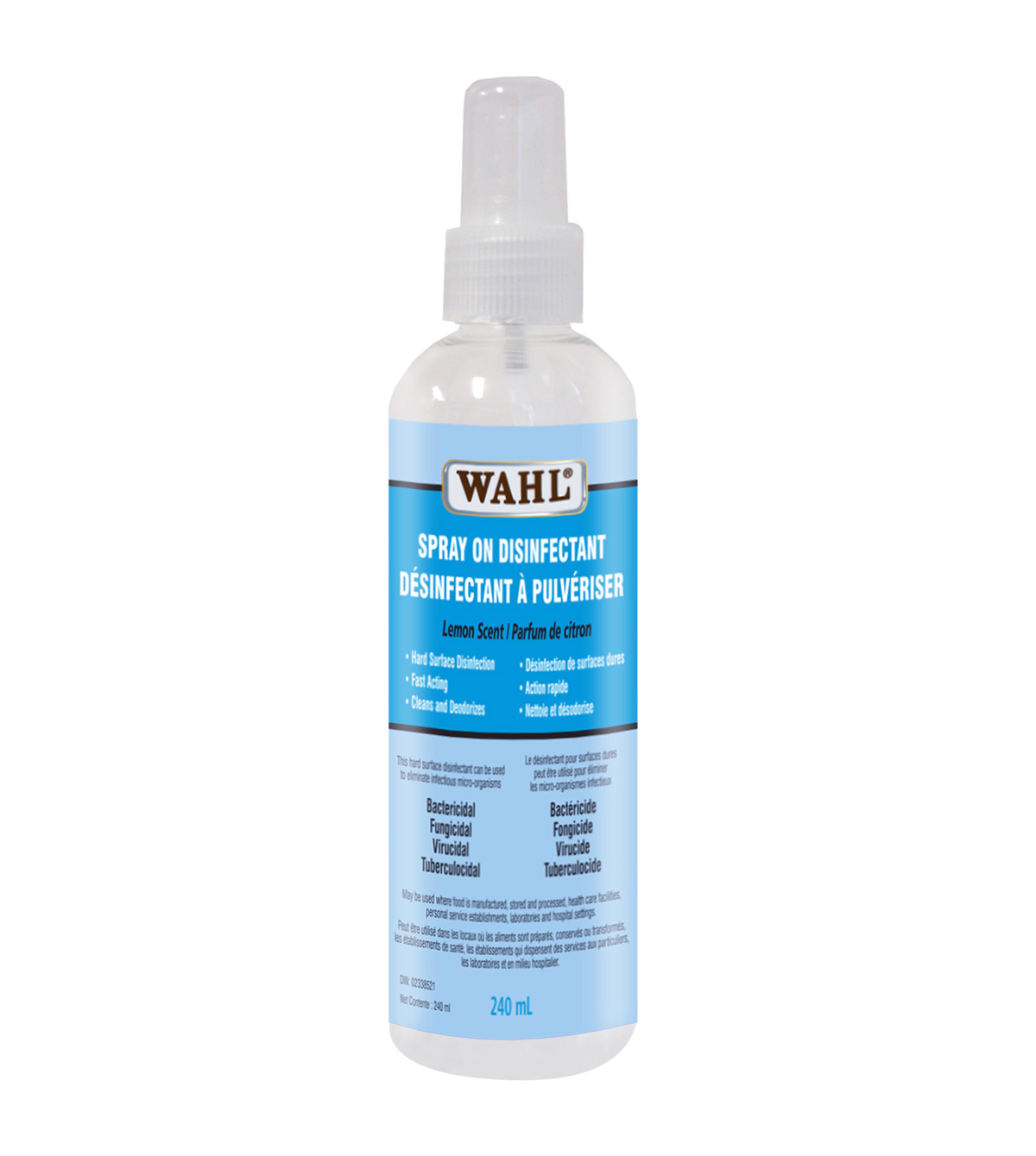 Wahl Spray On Disinfectant 240ml — CLIPRONS