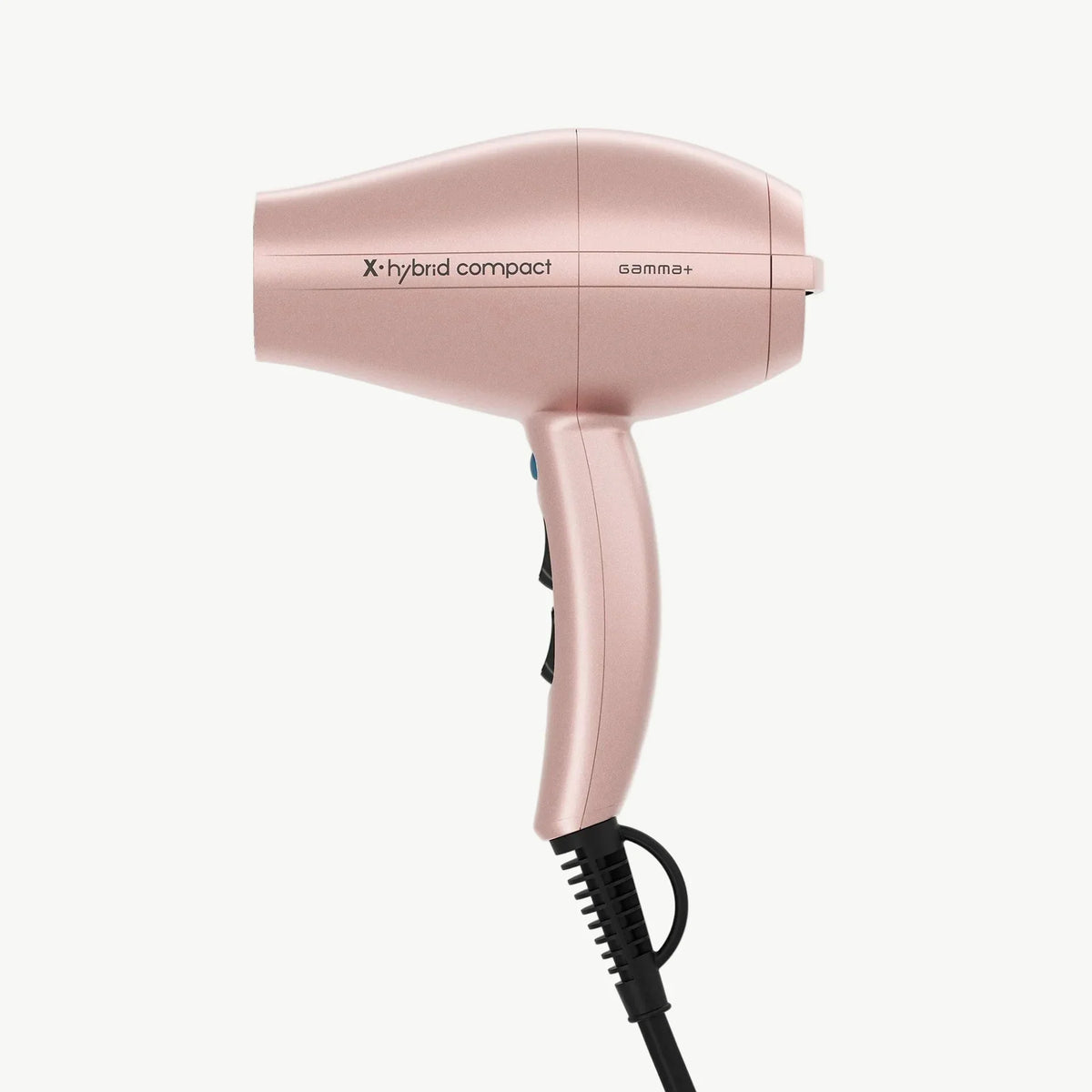 Gamma+ X-Hybrid Cordless Compact Hair Dryer Rose Gold — CLIPRONS