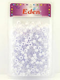 Eden Pony Braiding Hair Beads - Approx 700 Pcs. - White/Clear — CLIPRONS