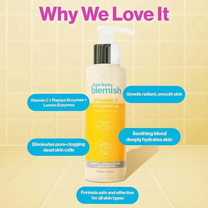 Bye Bye Blemish Vitamin C Exfoliating Gel — CLIPRONS
