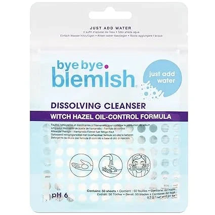 Bye Bye Blemish Dissolving Cleanser Sheets — CLIPRONS