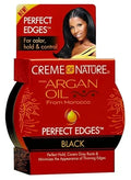 Creme Of Nature Argan Oil Perfect Edges Black 2.25 Ounce (6 Pack) — CLIPRONS