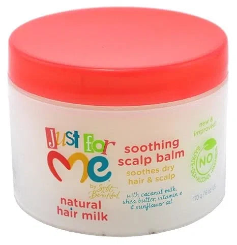 Just For Me Hair Milk Soothing Scalp Balm 6 Ounce Jar (177ml) — CLIPRONS