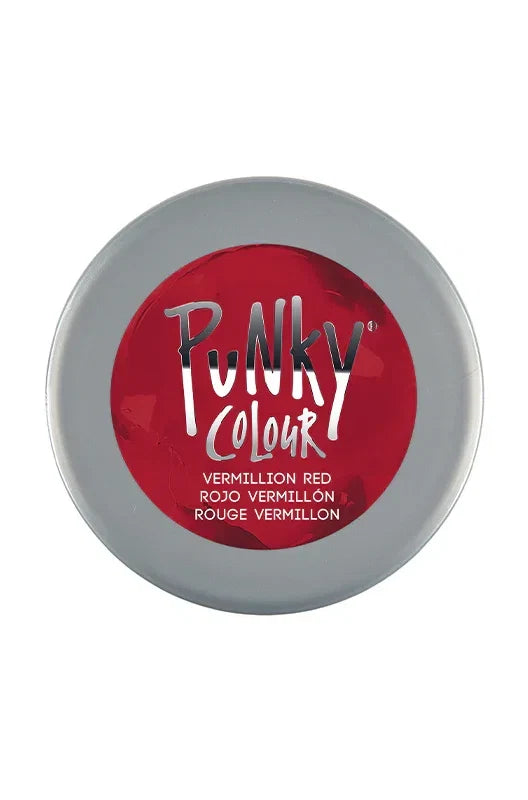 Punky colour Semi-Permanent Conditioning Hair Color Vermillion Red — CLIPRONS