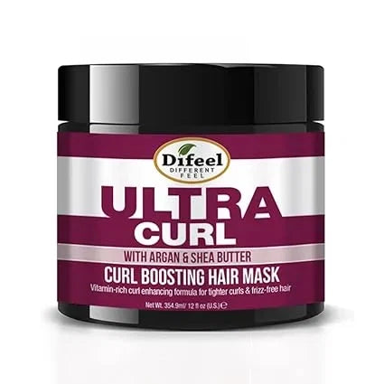 Difeel Ultra Curl Argan & Shea Butter Curl Boosting Hair Mask - 355ml — CLIPRONS