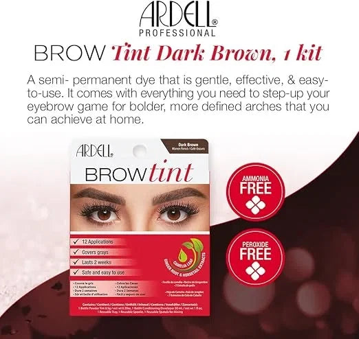 Ardell Brow Tint Dark Brown — CLIPRONS