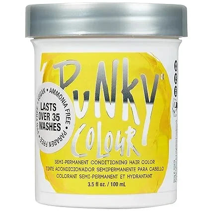 Punky Colour Semi-Permanent Conditioning Hair Color Bright Yellow — CLIPRONS