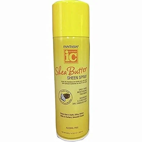 Fantasia IC Shea Butter Sheen Spray 14 oz. Bonus — CLIPRONS