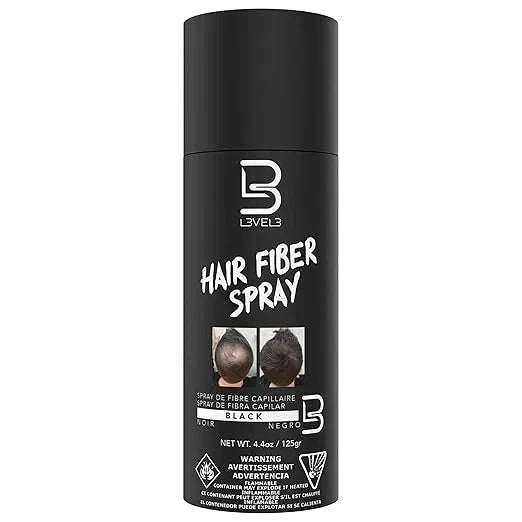 L3VEL3 Black Hair Fiber Spray - Black 4.4 oz — CLIPRONS