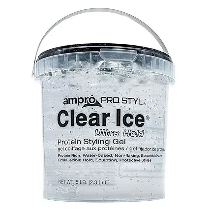 AmPro Pro Styl Clear Ice Styling Gel - 80 oz — CLIPRONS