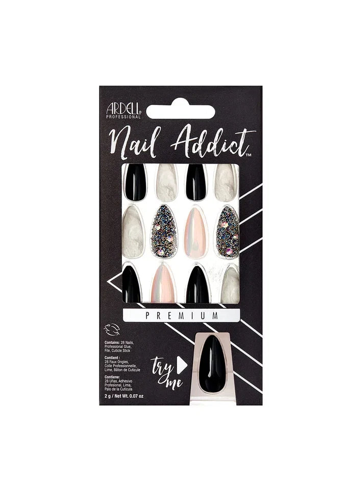 Ardell Nail Addict Marble and Diamonds — CLIPRONS