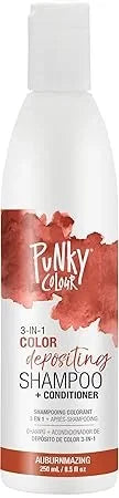 Punky 3-in-1 Color Depositing Shampoo + Conditioner Auburnmazing — CLIPRONS