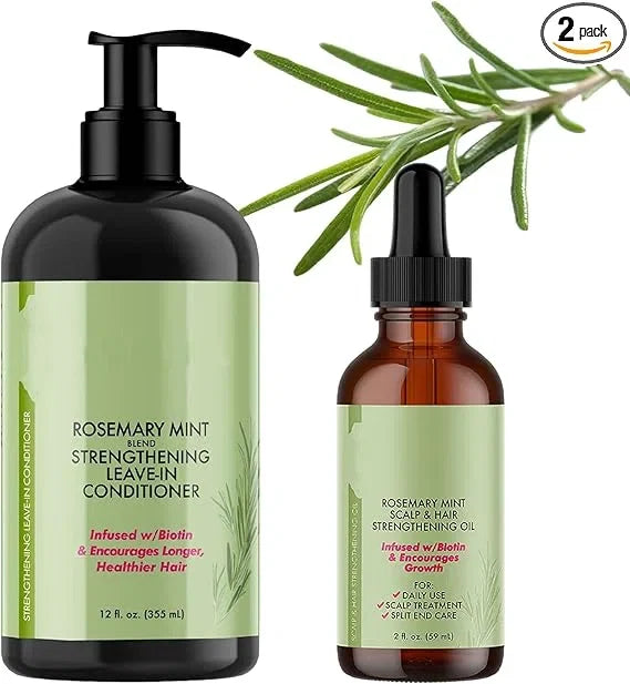 Difeel Rosemary Shampoo & Hair Oil Set — CLIPRONS
