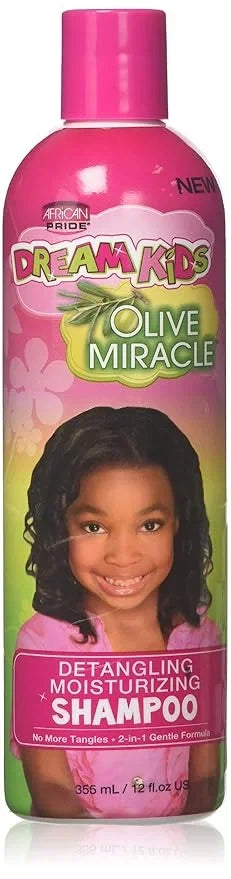 African Pride Dream Kids Olive Miracle Detangling Shampoo 12oz (6 Pack) — CLIPRONS