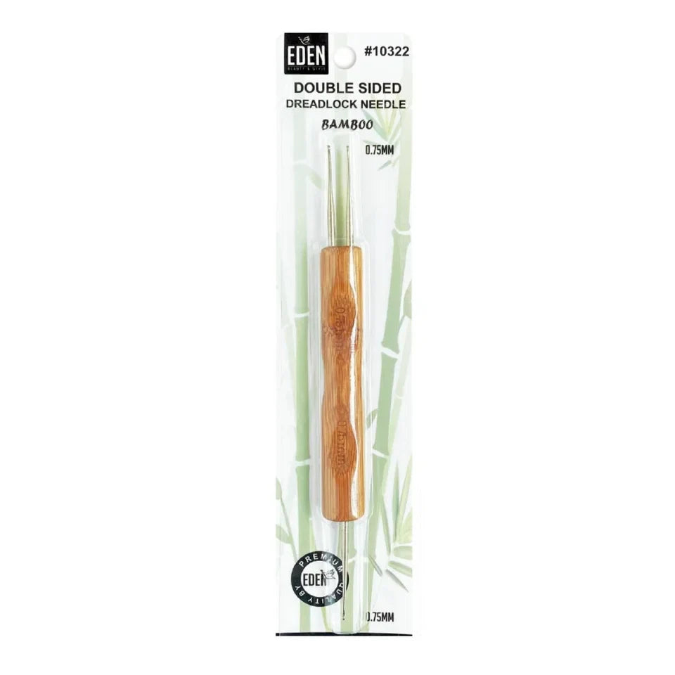 Eden Double Sided Dreadlock Needle - Bamboo — CLIPRONS