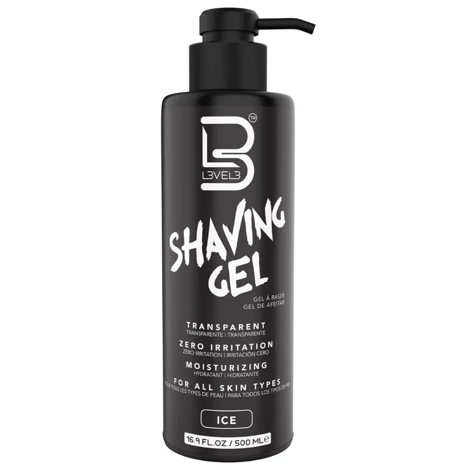 L3VEL3 Shaving Gel Aqua Clear – 500ml — CLIPRONS