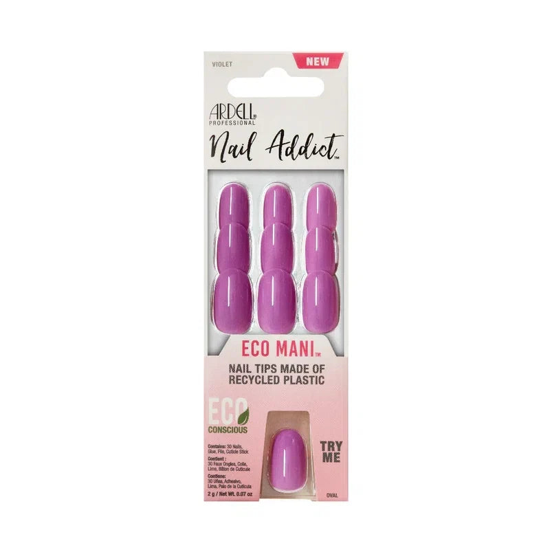 Ardell Nail Addict Eco Mani Violet — CLIPRONS