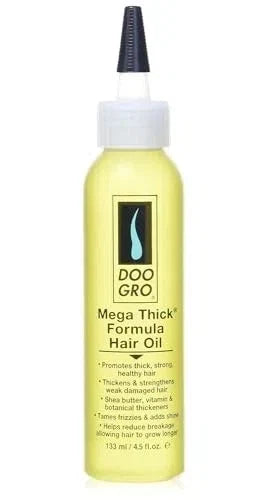 DOO GRO Mega Thick Hair Oil 4.5 oz | Thickening & Strengthening Growth Oil — CLIPRONS