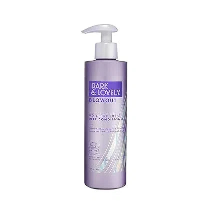SoftSheen-Carson Dark and Lovely Blowout Moisture Hair Mask & Deep Treatment Conditioner with Castor Oil, For All Hair Types Including Curly, 12 fl oz — CLIPRONS