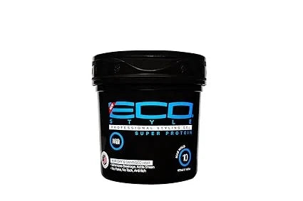 Eco Style Styling Gel Super Protein, Black, 16 Ounce — CLIPRONS