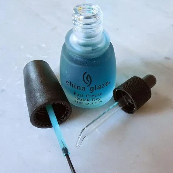 China Glaze Nail Polish-Fast Freeze Quick Dry — CLIPRONS