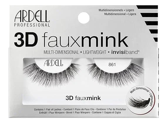 Ardell 3D Faux Mink 861 — CLIPRONS
