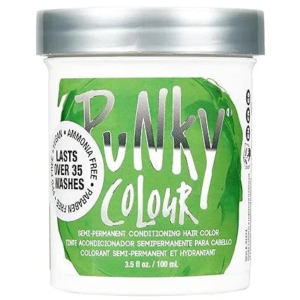 Punky Colour Semi-Permanent Conditioning Hair Color – Spring Green — CLIPRONS