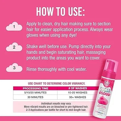 Punky Sugar Cloud Candyfloss — CLIPRONS