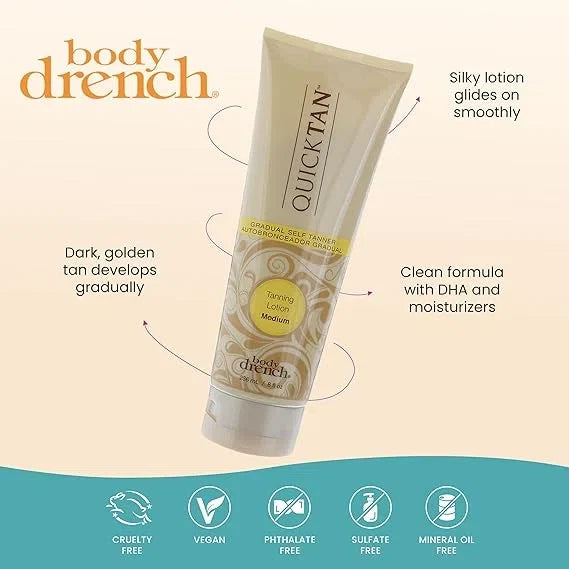 Body Drench Quick Tan Gradual Tanning Lotion — CLIPRONS