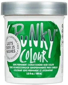 Punky Colour Semi-Permanent Conditioning Hair Color Apple Green — CLIPRONS