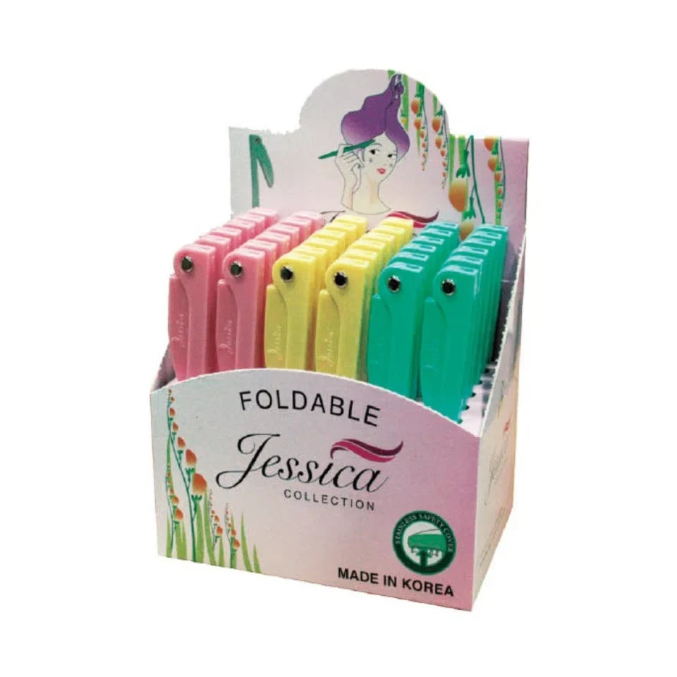 EdenJessica Collection Foldable Compact Razor - Assorted Pastels — CLIPRONS