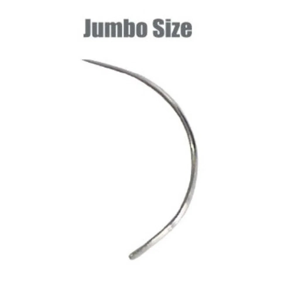 Eden 9cm Long Curved Needle – Silver — CLIPRONS