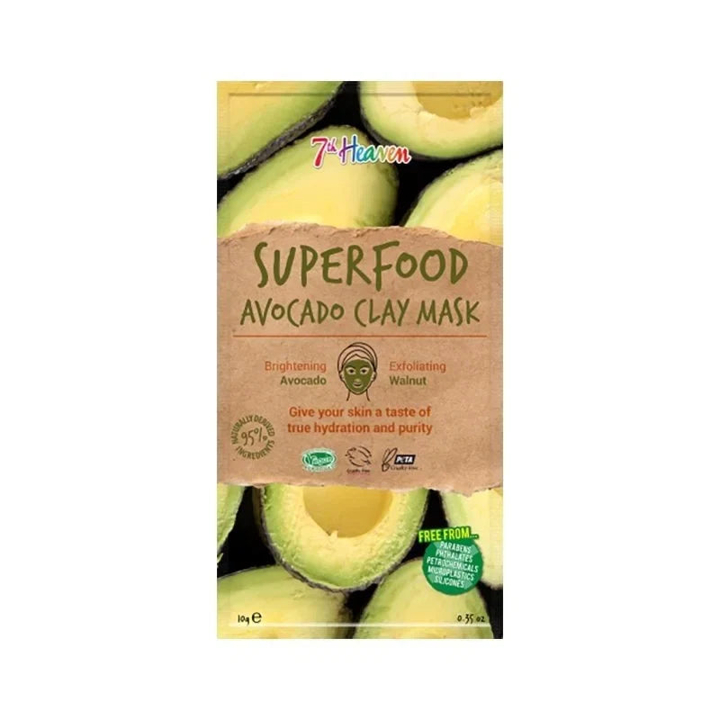 7th Heaven Superfood Avocado Clay Mask – 10 g — CLIPRONS