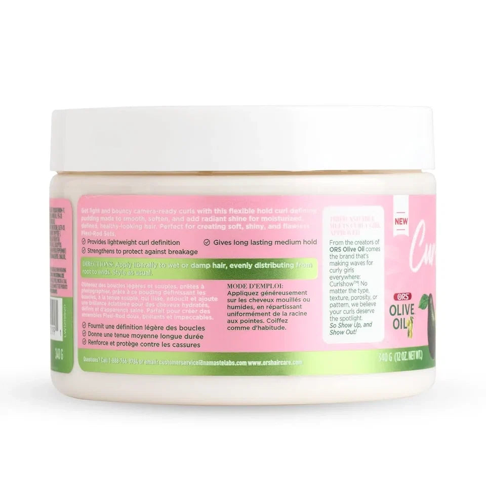 ORS Olive Oil Curlshow Curl-N-Smooth Pudding - 340g — CLIPRONS