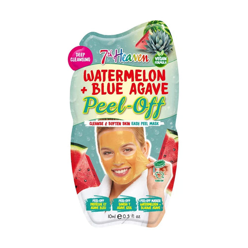 7th Heaven Watermelon & Agave Blue Peel-Off Mask — CLIPRONS