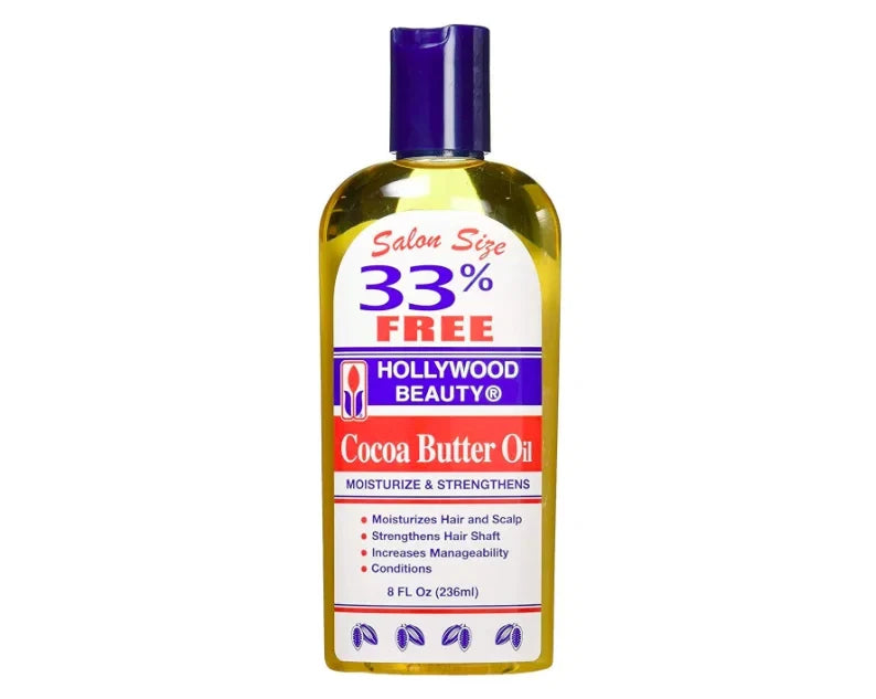 Hollywood Beauty | Cocoa Butter Oil 236ml — CLIPRONS