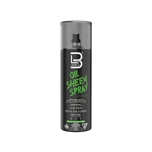 L3VEL3 Oil Sheen Spray - Oil Shine Finishing Spray - 383ml — CLIPRONS