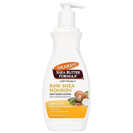 Palmer's Shea Formula Raw Shea Body Lotion, Pump Bottle, 13.5 Ounces — CLIPRONS