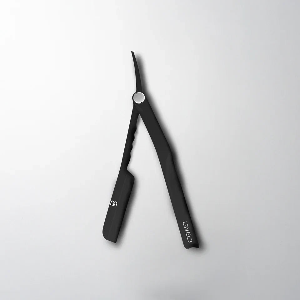 L3VEL3 Milly Razor Holder - Fast and East to Assemble - Excellent Grip and Control - Black — CLIPRONS